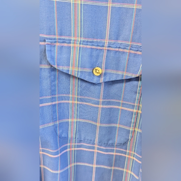 GANT fox hunt plaids  men's  button down dress shirt sz XL - Picture 2 of 5